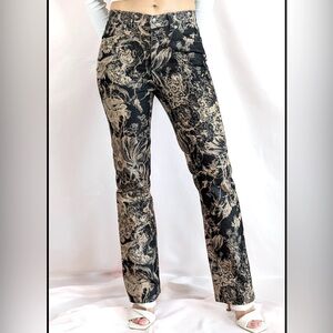 FERRE JEANS | Italian Made Y2K Vintage Floral Jeans